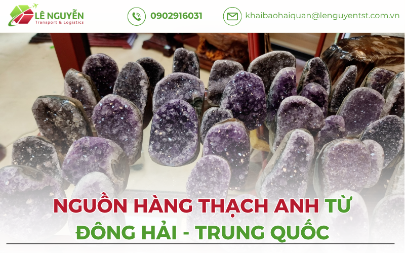 Nguồn hàng thạch anh từ Đông Hải - Trung Quốc