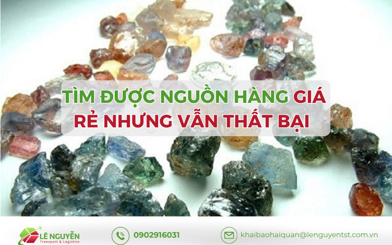 Tìm được nguồn đá quý Trung Quốc rẻ, chất lượng  nhưng không thể nhập hàng