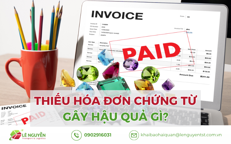 Thiếu hóa đơn chứng từ gây hậu quả gì khi nhập khẩu từ Trung Quốc?