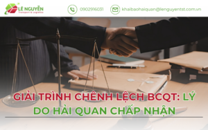 Giải Trình Chênh Lệch BCQT: Lý Do Hải Quan Chấp Nhận