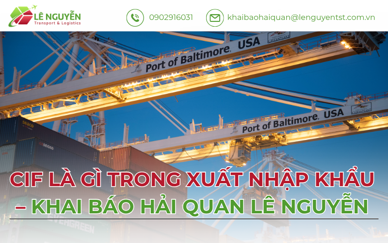 CIF Là Gì? Khác Gì FOB, Có Gồm Bảo Hiểm Không?
