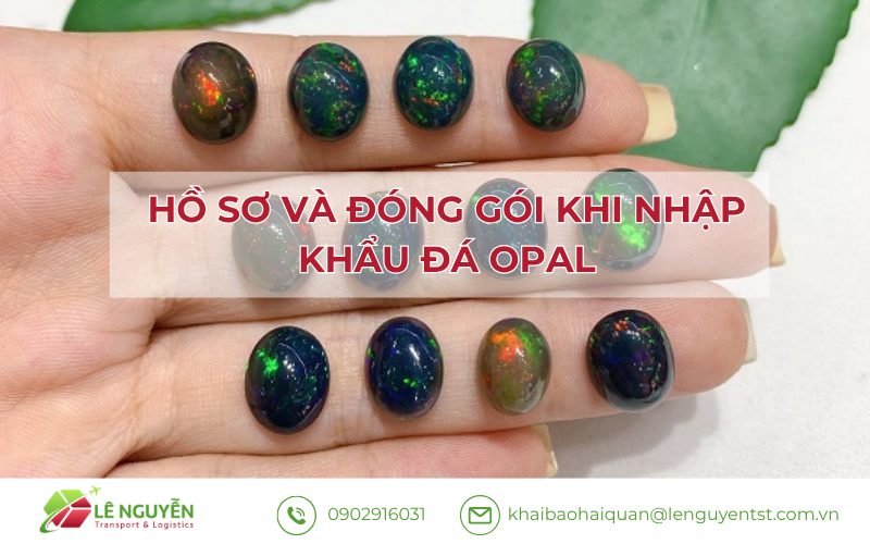 Hồ Sơ Và Đóng Gói Khi Nhập Khẩu Đá Opal