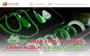 Thủ Tục Nhập Khẩu Phỉ Thúy Chính Ngạch: 6 Bước Chi Tiết