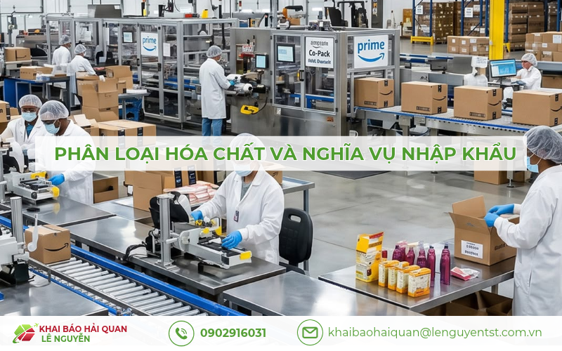 Phân loại hóa chất và nghĩa vụ nhập khẩu